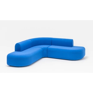 MDD Office Furniture Artiko 90.9-inch Corner Office Lounge Sofa