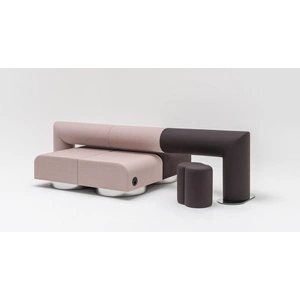 MDD Office Furniture Roll Office Lounge Meeting Set, Composition 1