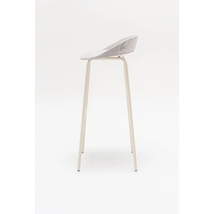 MDD Office Furniture Team Fabric Office Visitor High Stool w/Metal Base