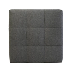Mobital Mallow Fabric Otttoman, Smoke