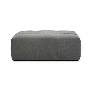 Mobital Mallow Fabric Otttoman, Smoke