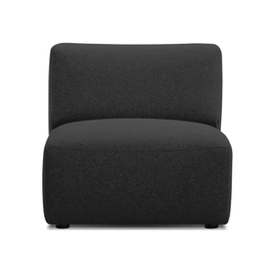 Mobital Scoop Polyester Fabric Armless Chair