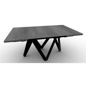 Calligaris Cartesio W62.9-inch-78.7-inch-94.4-inch Ceramic/Metal/Wood Customizable Extendable Rectangular Dining Table