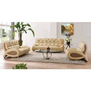 Pantek Furniture SF 375 Italian Leather Living Room Set