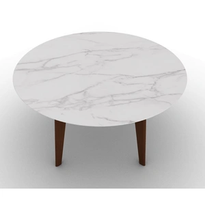 Calligaris Abrey Wood/Ceramic Round Dining Table