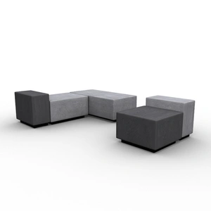 NARBUTAS Jazz Chill Out Customizable Modular Lounge Seating, Composition 1