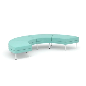 NARBUTAS Arcipelago Four Seater Curved Pouf (180°)