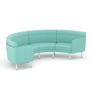 NARBUTAS Arcipelago Four Seater Curved Sofa