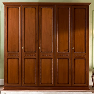 Camelgroup, Italy Torriani Wood Wardrobe w/5 Doors