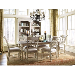 Kincaid Weatherford Canterbury Rectangular Wood Extendable Dining Room Set