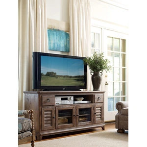 Kincaid Weatherford 66-inch Wood 2-Drawer Entertainment Console w/4 Doors