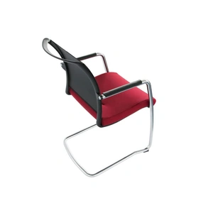 NARBUTAS Diva Meeting Chair with Mesh Backrest & Chromed Cantilever Frame