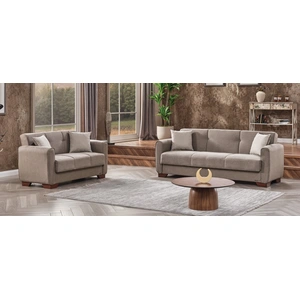 Casamode Sirius Polyester Convertible Living Room Set