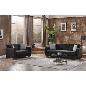 Casamode Sirius Polyester Convertible Living Room Set