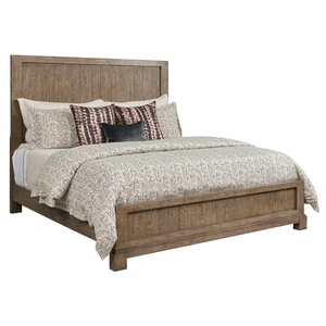 American Drew Skyline Trenton Wood Panel Bed, Smoke
