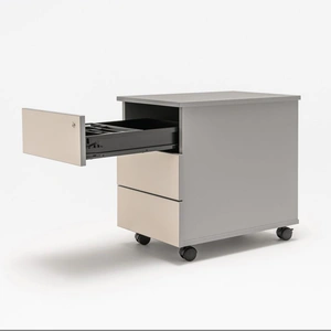 MDD Office Furniture Color Office Lockable Mobile Pedestal w/Drawers & Pencil Tray