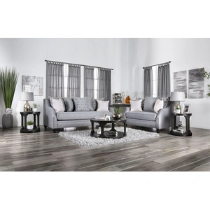 Furniture of America Nefyn Fabric Living Room Set