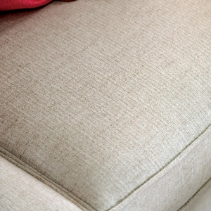 Furniture of America Nadene Chenille Fabric Sofa, Ivory
