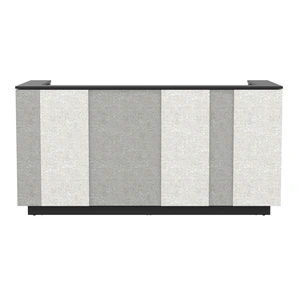 NARBUTAS Domino 87-inch Reception Desk, Color Combination 1