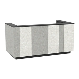 NARBUTAS Domino 87-inch Reception Desk, Color Combination 1