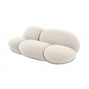 Mobital Cumulus Boucle Fabric Sofa, Cream
