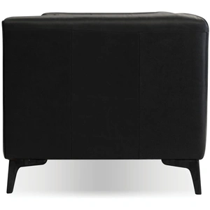 Mobital Dalton Leather Sofa, Antique Black