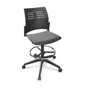 Actiu Spacio Polypropylene Gaslift Swivel Office Draughtman Chair