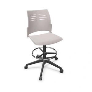 Actiu Spacio Polypropylene Gaslift Swivel Office Draughtman Chair