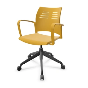 Actiu Spacio Polypropylene Gaslift Office Armchair w/5 Spoke Base