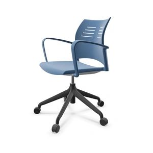 Actiu Spacio Polypropylene Gaslift Office Armchair w/5 Spoke Base