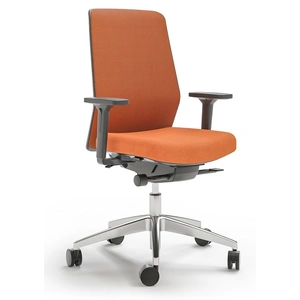 NARBUTAS Surf Office Armchair with Mesh Backrest & Synchro Mechanism