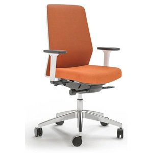 NARBUTAS Surf Office Armchair with Mesh Backrest & Synchro Mechanism