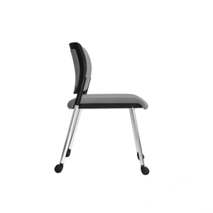 NARBUTAS Aura Visitor Chair, 4-leg Base w/Castors