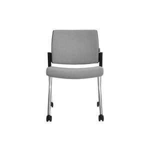NARBUTAS Aura Visitor Chair, 4-leg Base w/Castors