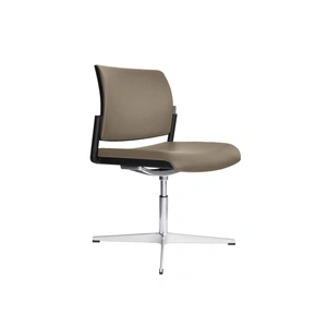NARBUTAS Aura Visitor Chair, 4-star Base