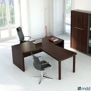 MDD Office Furniture Status Office T-Shape Executive Desk, Composition 1