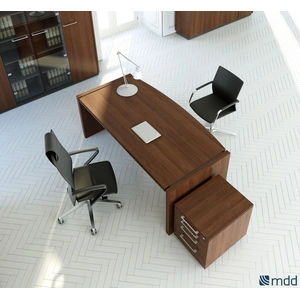 MDD Office Furniture Status Straight Executive Desk, Composition 1