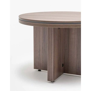 MDD Office Furniture Status MFC Low Round Coffee Table