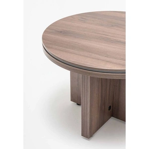 MDD Office Furniture Status MFC Low Round Coffee Table