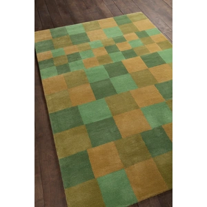 Chandra Stella Wool Rectangular Hand-tufted Rug, Compossition 1
