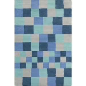 Chandra Stella Wool Rectangular Hand-tufted Rug, Compossition 1