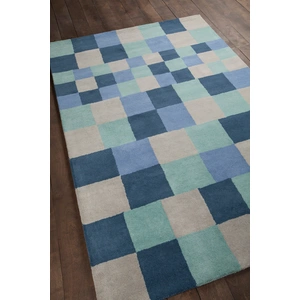 Chandra Stella Wool Rectangular Hand-tufted Rug, Compossition 1