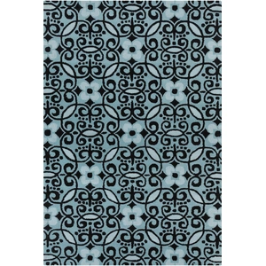 Chandra Stella Wool Rectangular Hand-tufted Rug, Composition 2