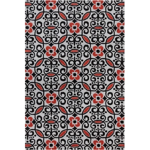 Chandra Stella Wool Rectangular Hand-tufted Rug, Composition 2