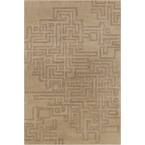 Chandra Stella Wool Rectangular Hand-tufted Rug, Composition 3