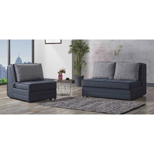 Casamode Studio Fabric Storage Convertible Sleeper Set