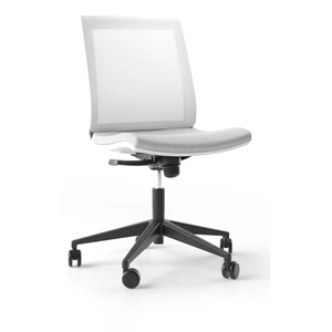 NARBUTAS Eva Task Chair w/Plastic Chair Body in White