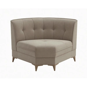 Casamode Perla Tufted L-Shaped Sectional Sofa with Storage – Modern Classic Design, Composition 3