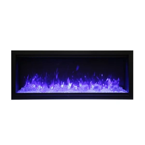 Amantii Symmetry-XT Glass Electric Fireplace