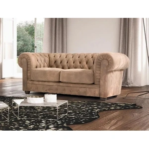 Diven Living Elegantia Leather Loveseat